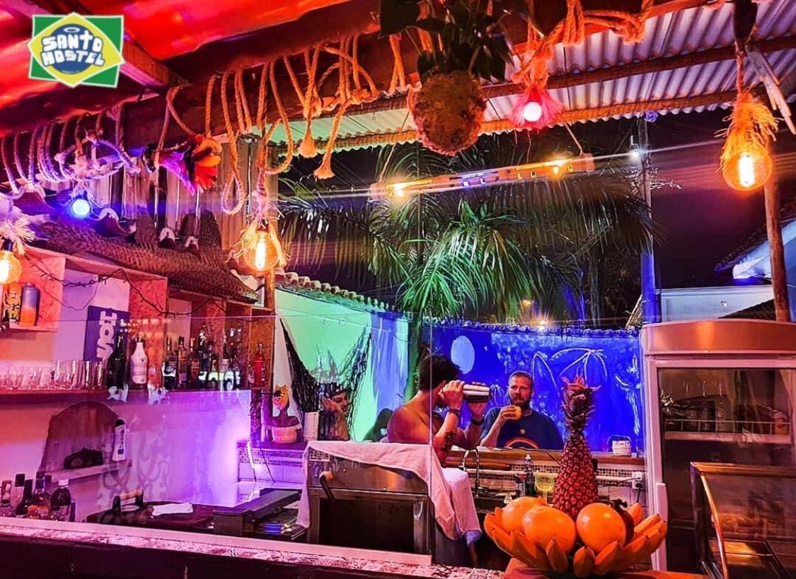 Paraty Santo Hostel Bar Bagian luar foto